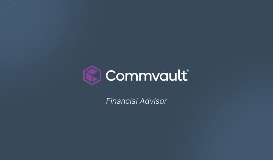 commvault financial advisor final